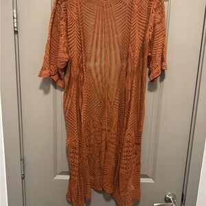 Shyanne Rust Knit Top